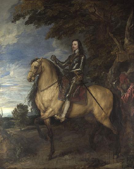 Anthony Van Dyck Equestrian Portrait of Charles I France oil painting art